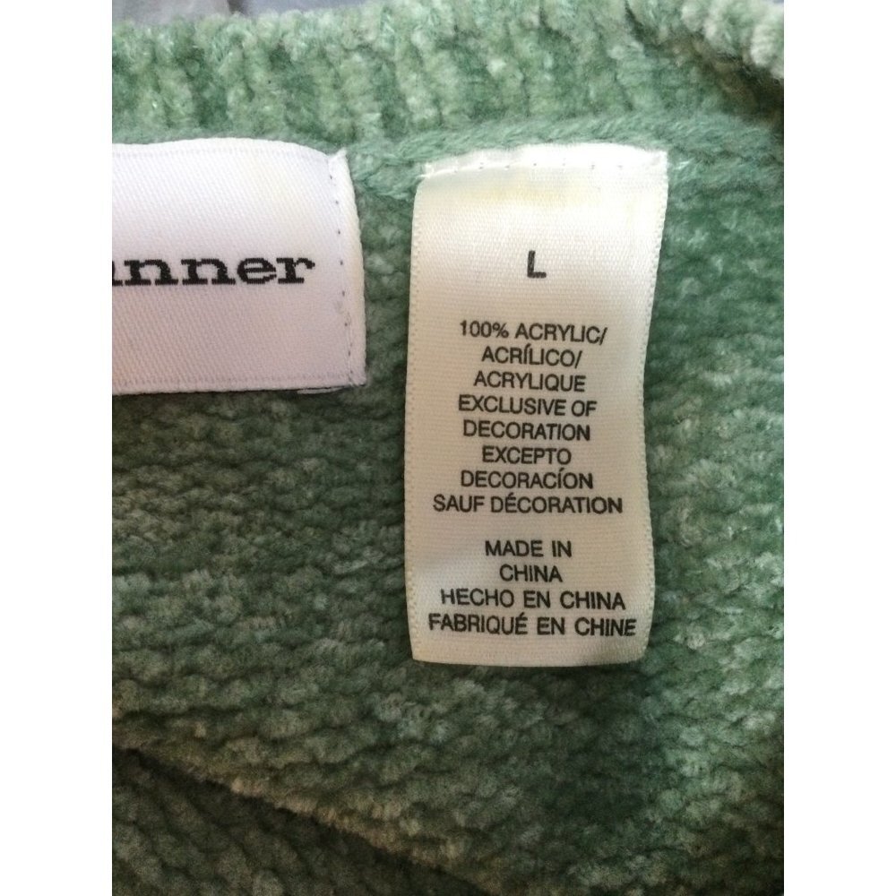 Vintage womens sweater embroidered flowers bouquet grannycore pastel - Picture 5 of 8